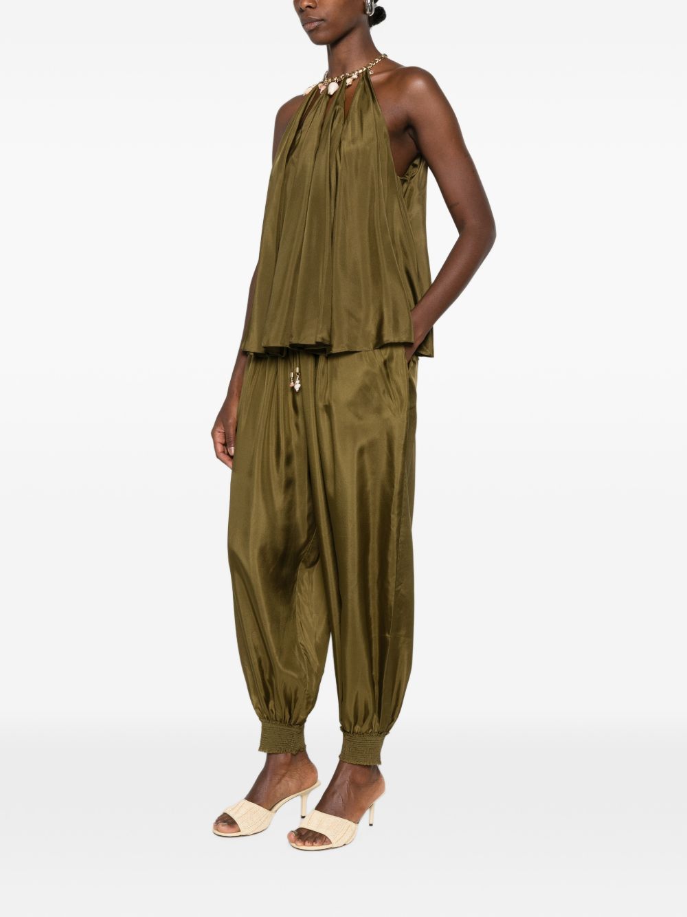 Zimmermann Trousers - GREEN | 4ada0315c0da885bbe5a9c81cf300f6dc6994cae