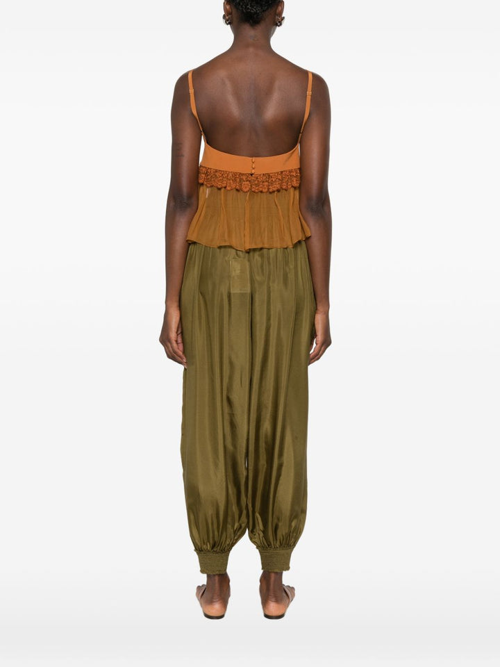 Chloè Top - BROWN | 58e02438309df4cffdcd74ccd5bcd4d7eda0d81e