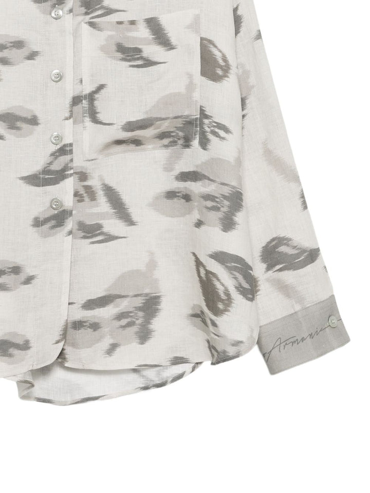 Emporio Armani Shirts - GREY | 5fb850bcd5dceaf7d7a077591c6a06b8a55f3a7a