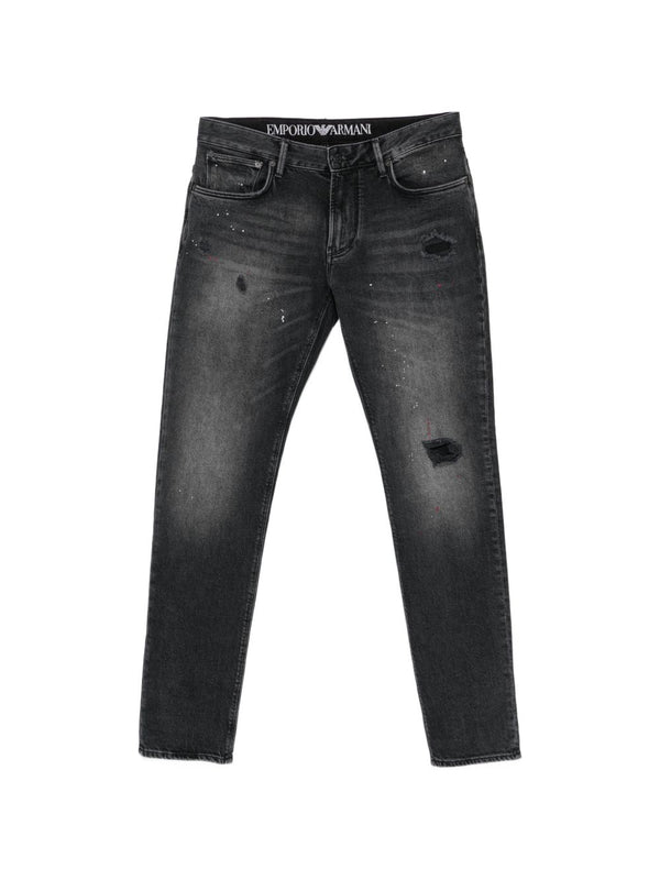 Slim Denim Cotton Jeans