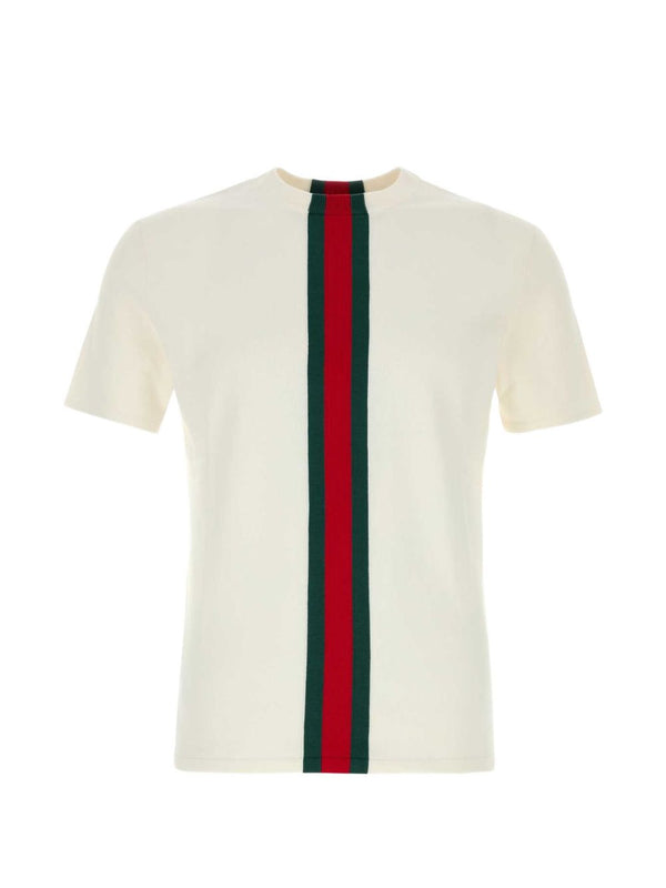 Web Detail Cotton T-Shirt