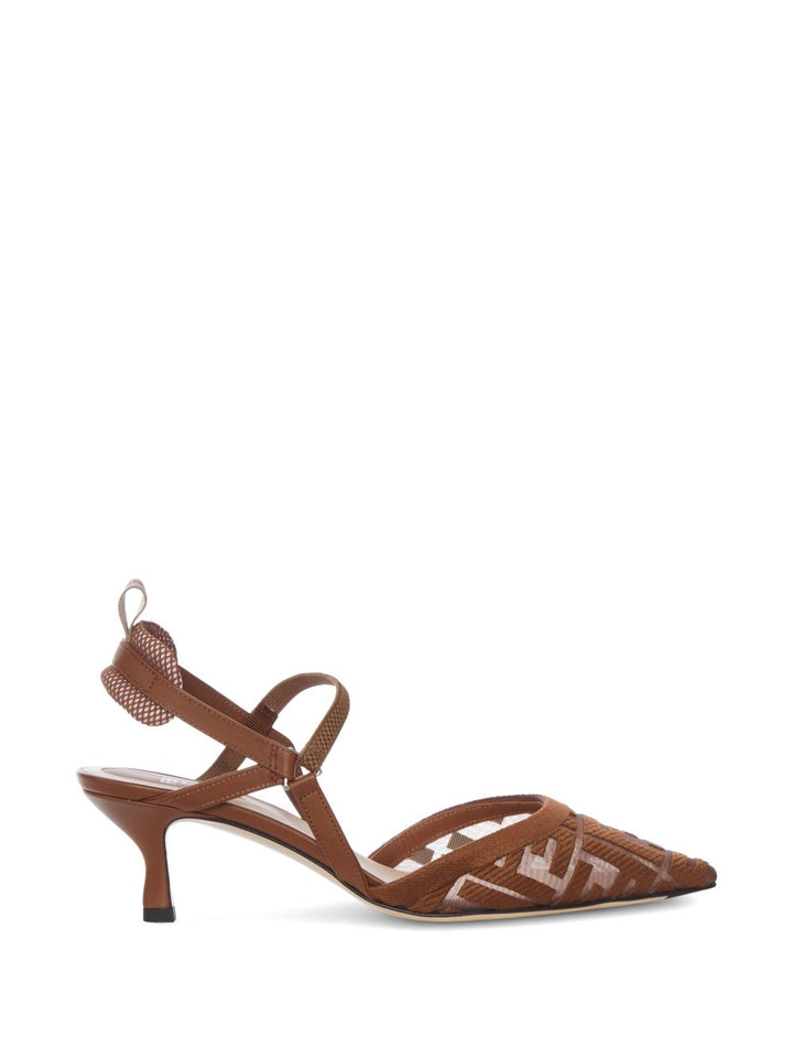 Fendi With Heel - BROWN | 683b5204b2cf7c89b2285ffda8d7a59b772de524