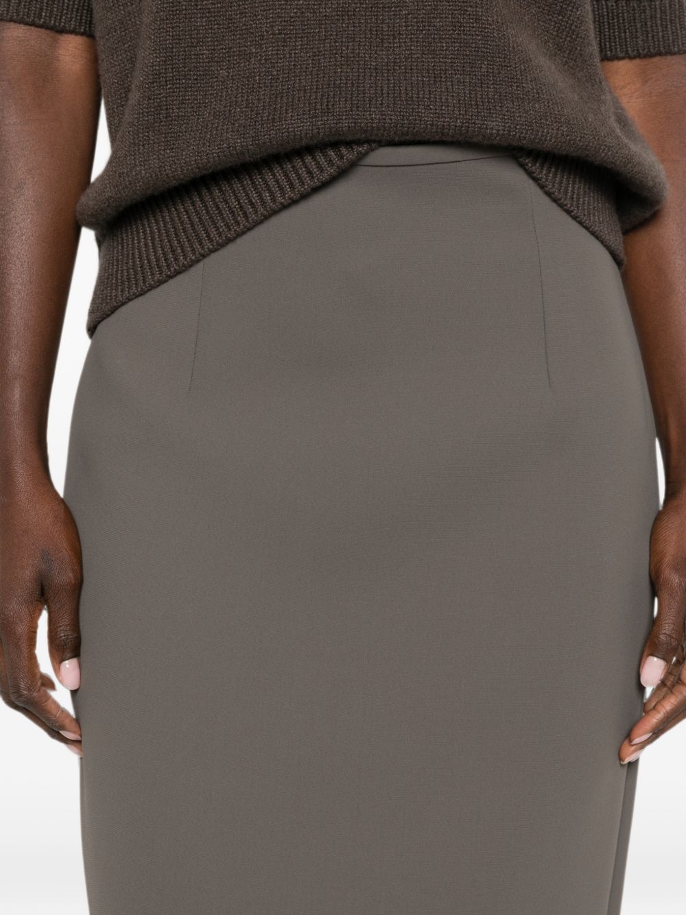 Khaite Skirts - BROWN | 46ece4642037b341c98df26d0bac44a1a3f3ba64