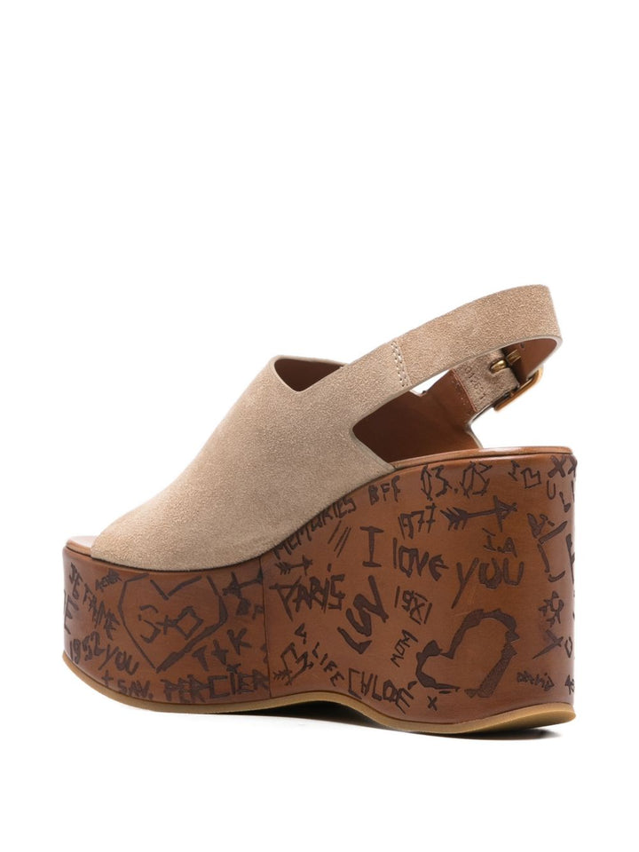 Chloè Sandals - BEIGE | a5bd8d0fbeed800ccd459f021fa4cd9d2a9696c5