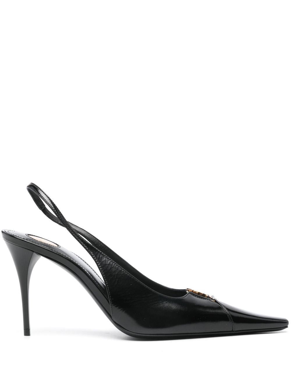 Saint Laurent With Heel - BLACK | 5ac9179ca1c16c4cc97478b44e31a60e57b7c240