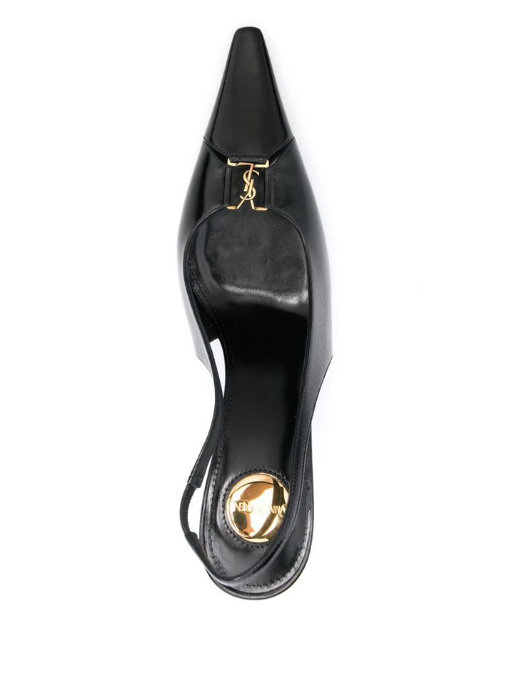 Saint Laurent With Heel - BLACK | 860e0d741d66e7b062035d650b9eb183e01d6800