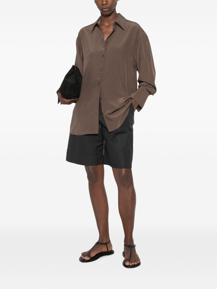 Toteme Pre Shirts - BROWN | e63c3e05509dbc8cdfeef9a40f75c54f9588d710