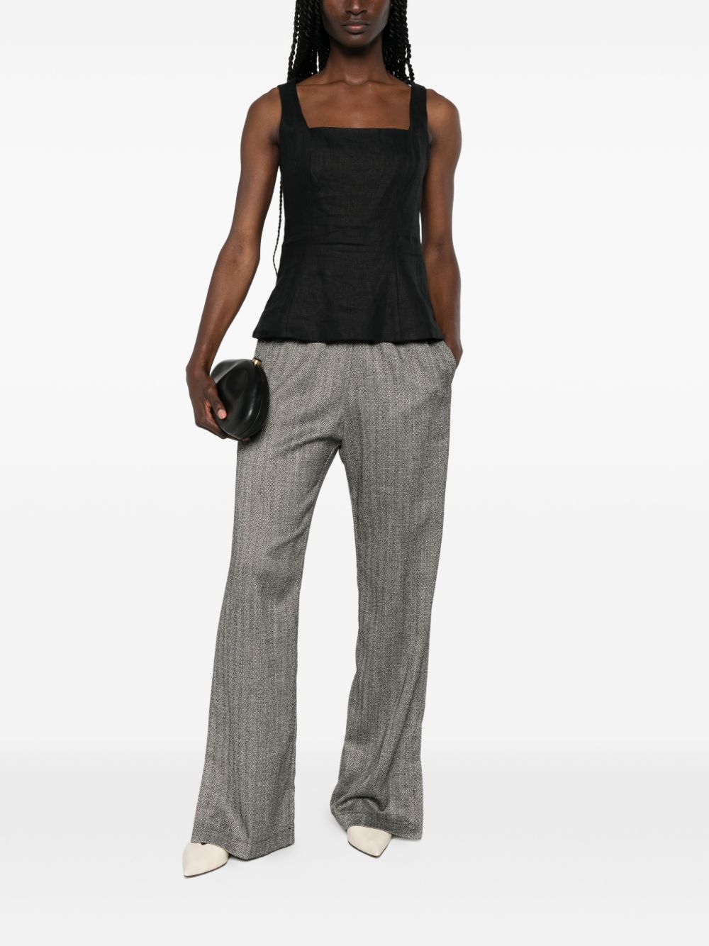 Forte Forte Trousers - BLACK | 3539233d437aab9207d5029c8534b5e655d52819