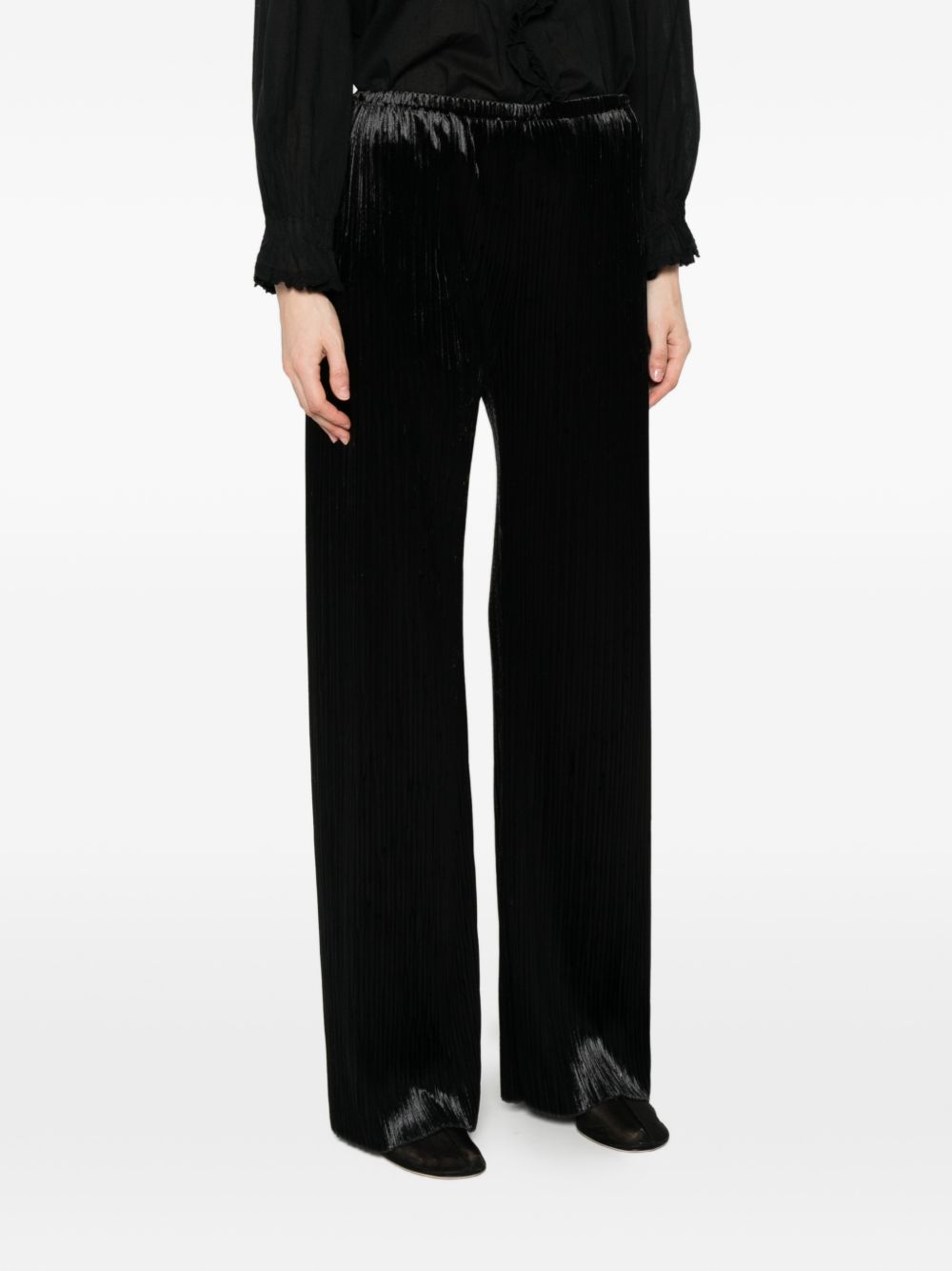 Forte Forte Trousers - BLACK | ef2a0bca8974dab3373f88708525a55aac780e77