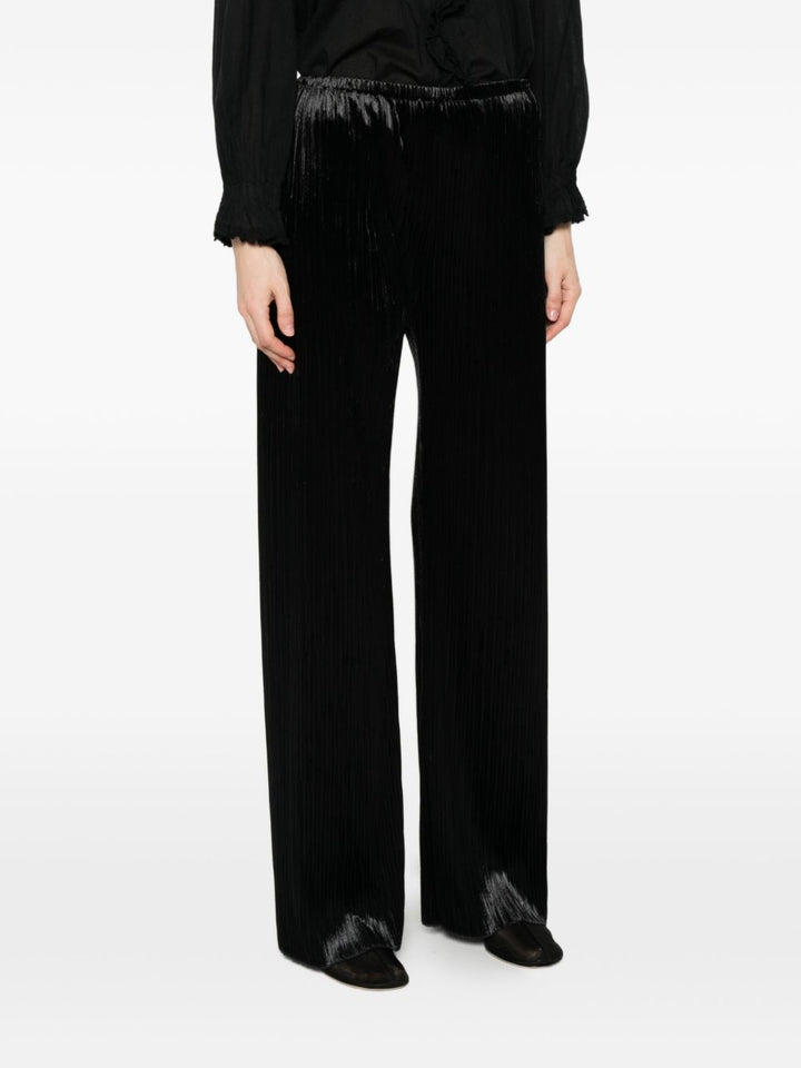 Forte Forte Trousers - BLACK | ef2a0bca8974dab3373f88708525a55aac780e77