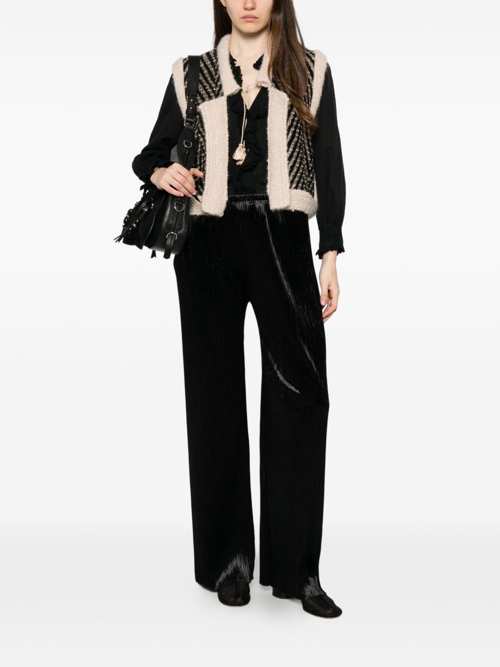 Forte Forte Trousers - BLACK | 8fddbae38f98cfbb6e25e640cdfbefcff1c498cc