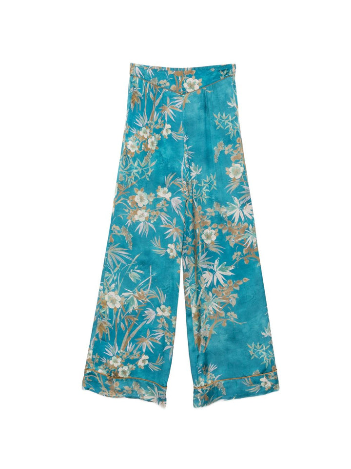 Forte Forte Trousers - GREEN | 69bc65df3df86d559866ffdc91eae4c888abdfdc