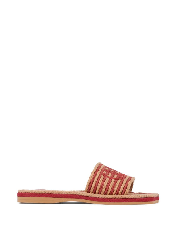 Chloé Sand Flat Sandals