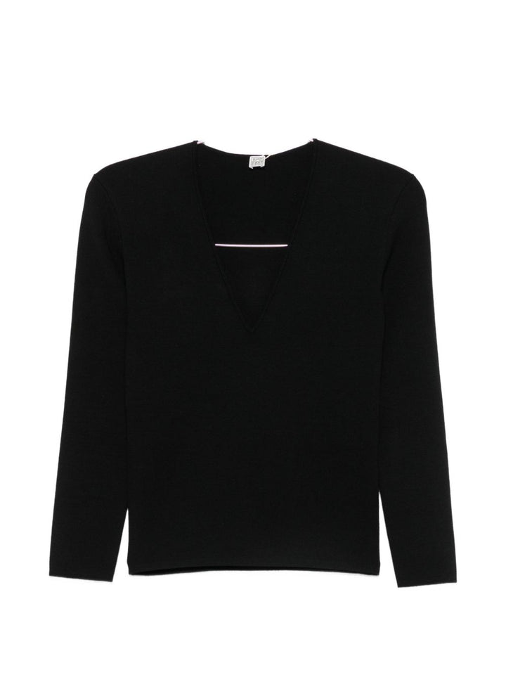 Toteme Pre Sweaters - BLACK | 17626bf208a9eddaceece11e7374a94740cd72aa
