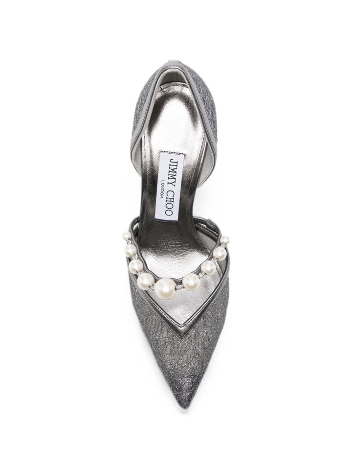 Jimmy Choo With Heel - GREY | f4c0414c7a859c13aa8ee6dbddbf8b35ad989f31