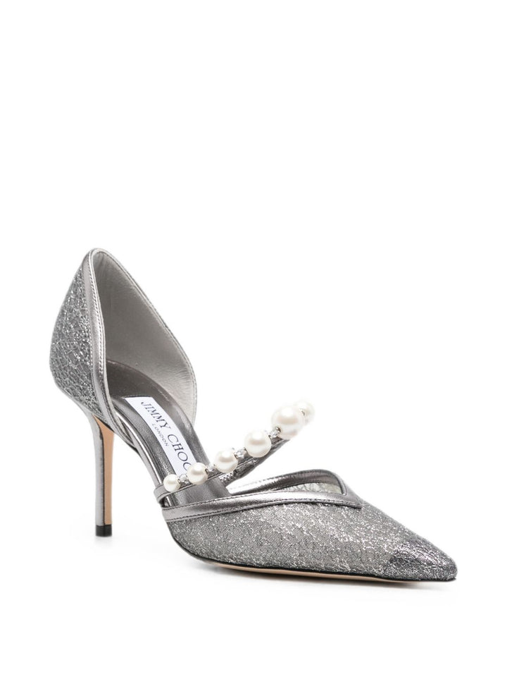 Jimmy Choo With Heel - GREY | 83f673ad950a32c79ead8642b2bbb2090c32d44d