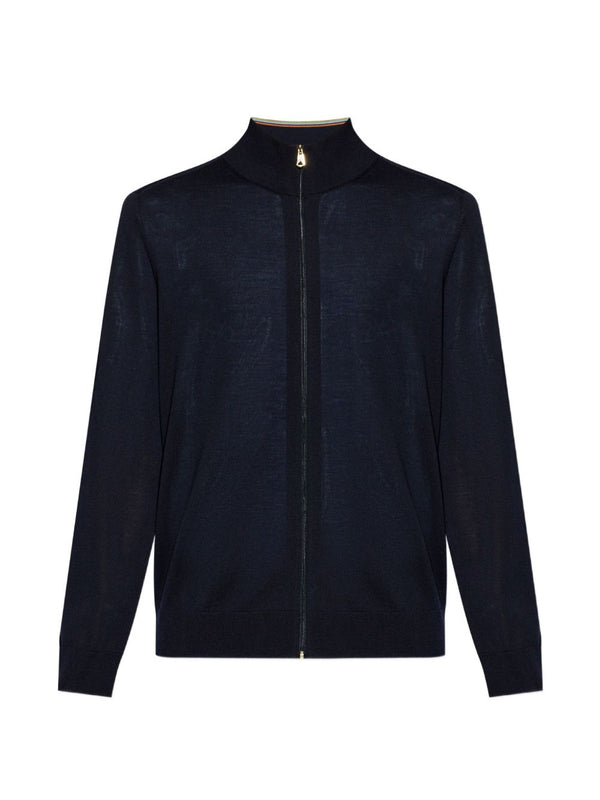Wool Zipped Cardigan