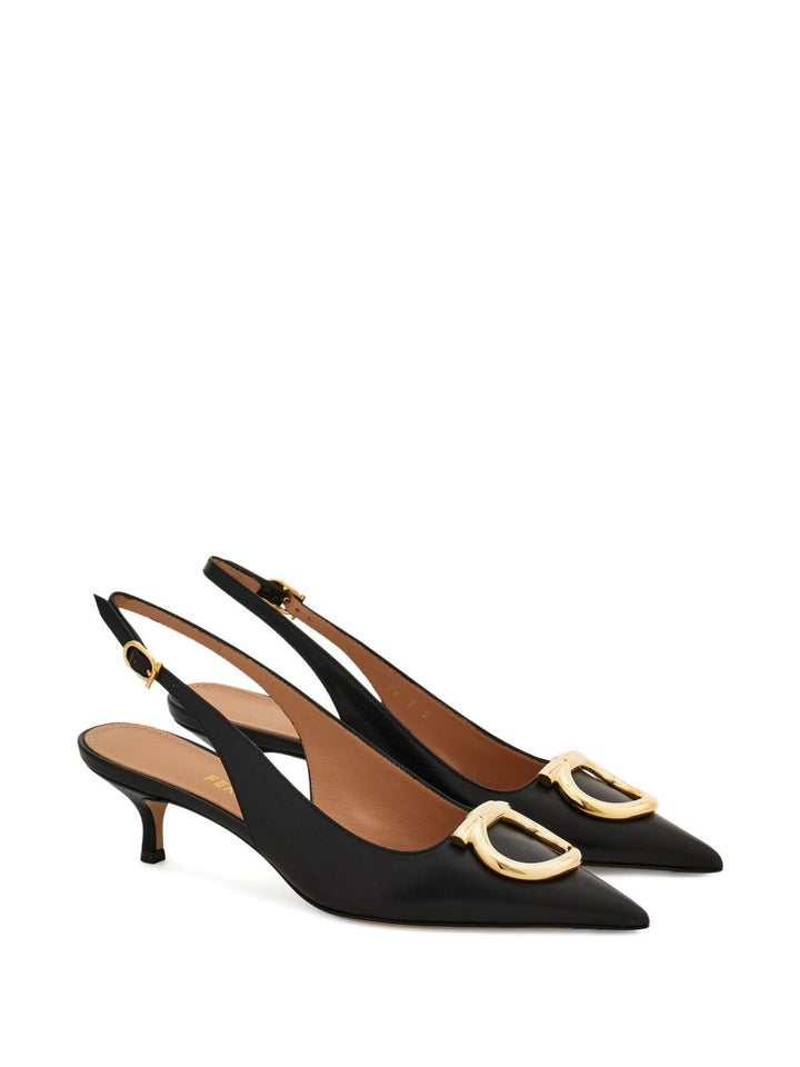 Ferragamo With Heel - BLACK | 1a23cc9ec5cfadd3309d1209dfdcc63402efc39a