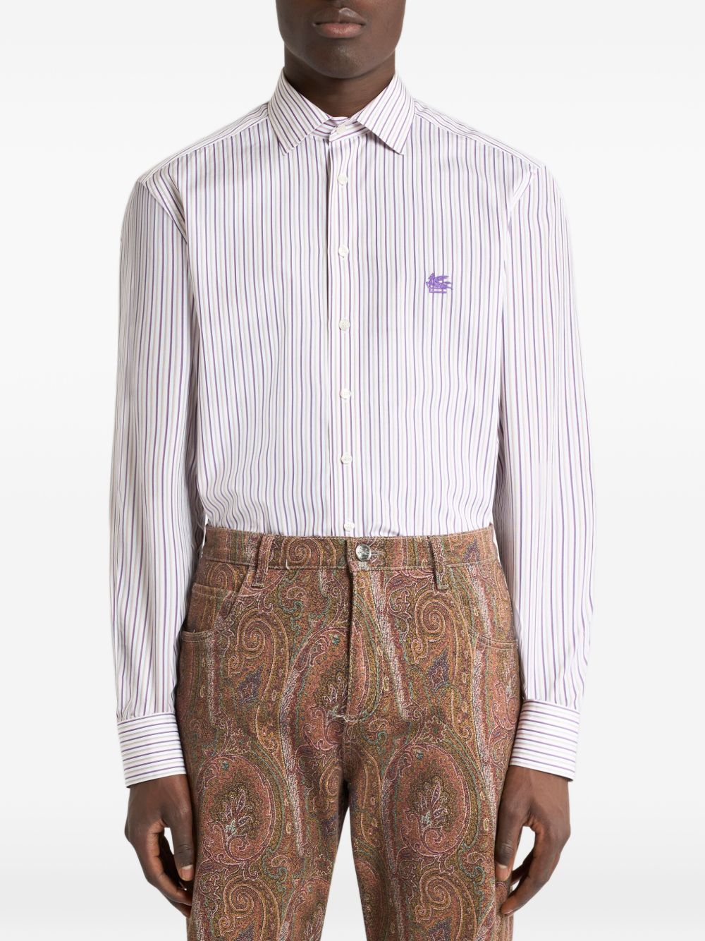 Etro Shirts - VIOLET | 295445ad820ad3c4935e0db1dc3f22b8edd24d20