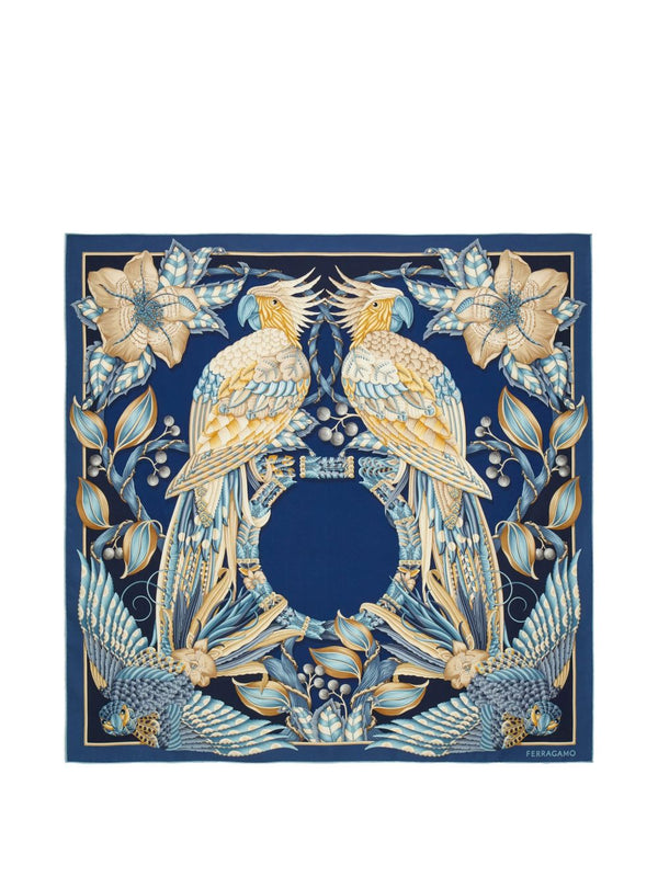 Printed Silk Foulard