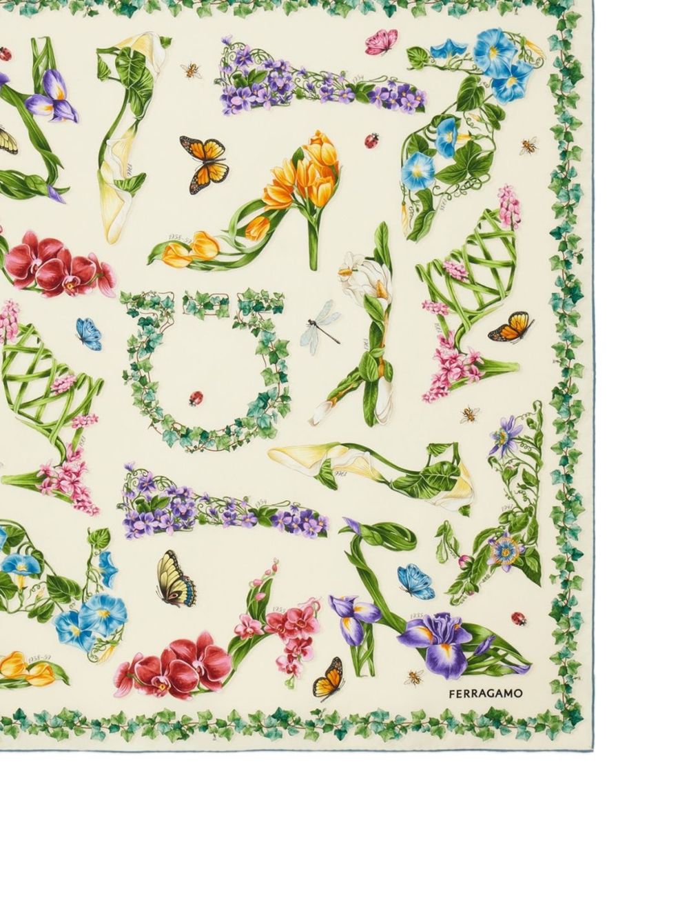 Ferragamo Scarfs - WHITE | 005ac920aba2ae2a19095fa2f1378f600aa620b6
