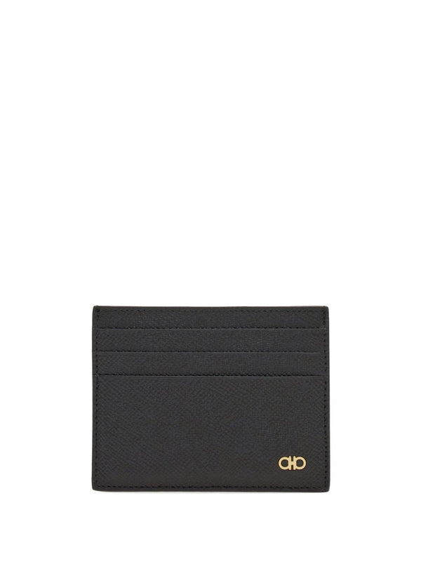 Micro Gancio Leather Card Case