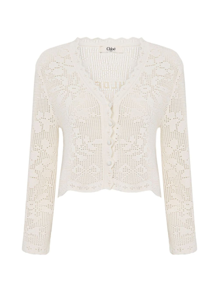 Chloè Sweaters - WHITE | 3556f3bba1f3fe7d50edcd9e4a6c309d52f3547f