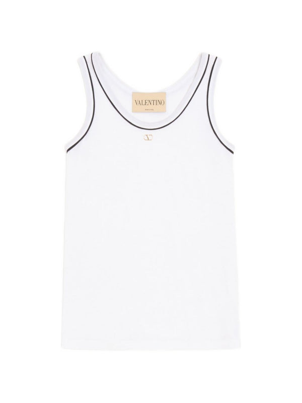 Logo Cotton Tank Top
