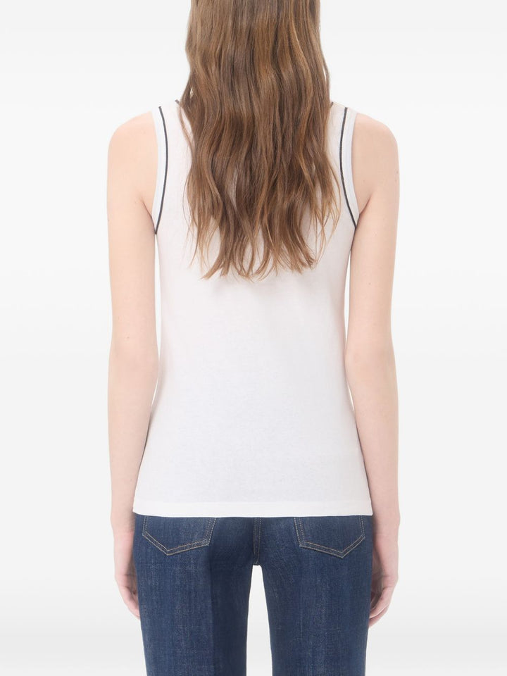 Valentino Top - WHITE | 8bd309132f841551f5b7c2ea195b87cfd072a4cd