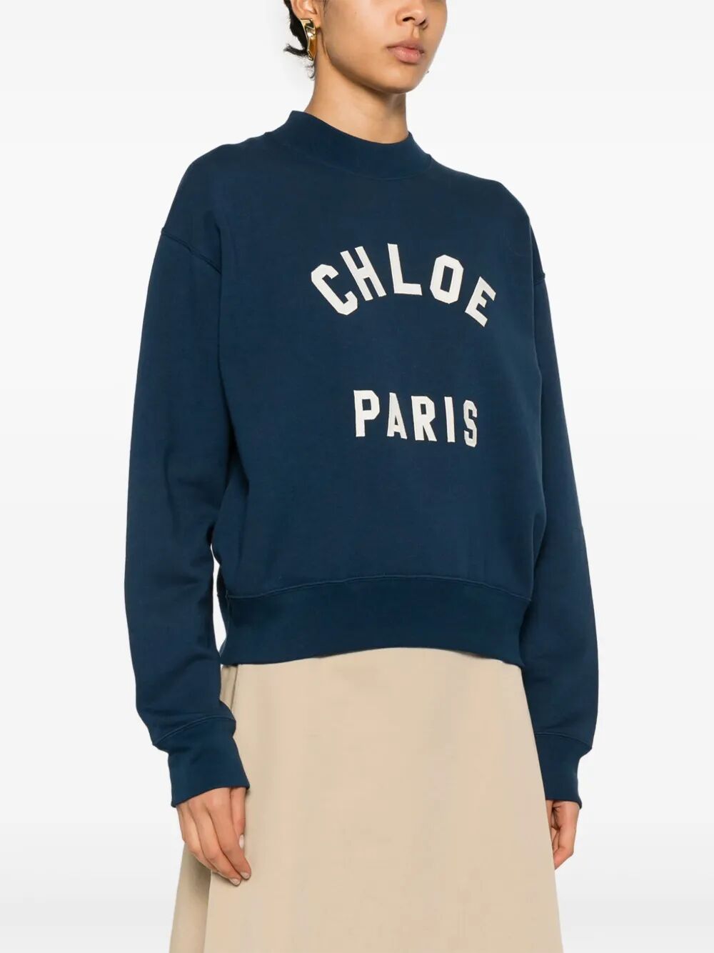 ChloÉ Round neck - Blue | a5cc75f3da86a4ab495a008233847985cf7be602