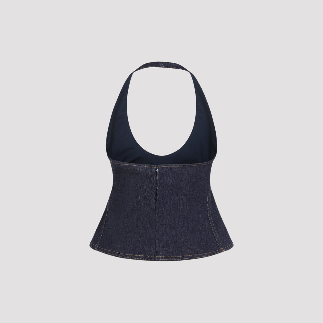 Jacquemus Tops - Blue | d9c8c71aac0604f8dbdbf9cb0f285eedf37be4d3