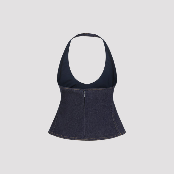 Jacquemus Tops - Blue | d9c8c71aac0604f8dbdbf9cb0f285eedf37be4d3