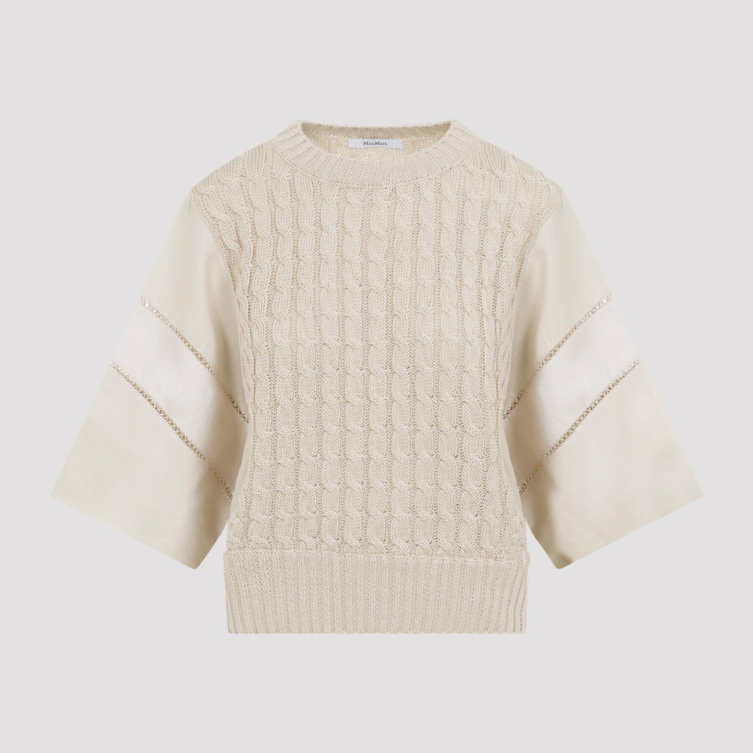 Max Mara Sweater - Nude & Neutrals | 4a06c6c1d2bc18c78dd98916d9e50ddaad7f5b30