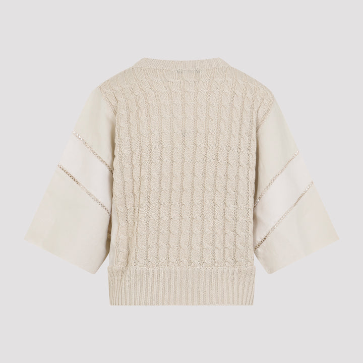 Max Mara Sweater - Nude & Neutrals | 7db133c4a6cc5fa412537188a0b03d10021c36c3