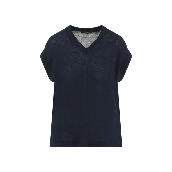 Max Mara`S Gilet - Blue | 6a3cf5462ef5dff56da94019c8a4ed3e368e1125