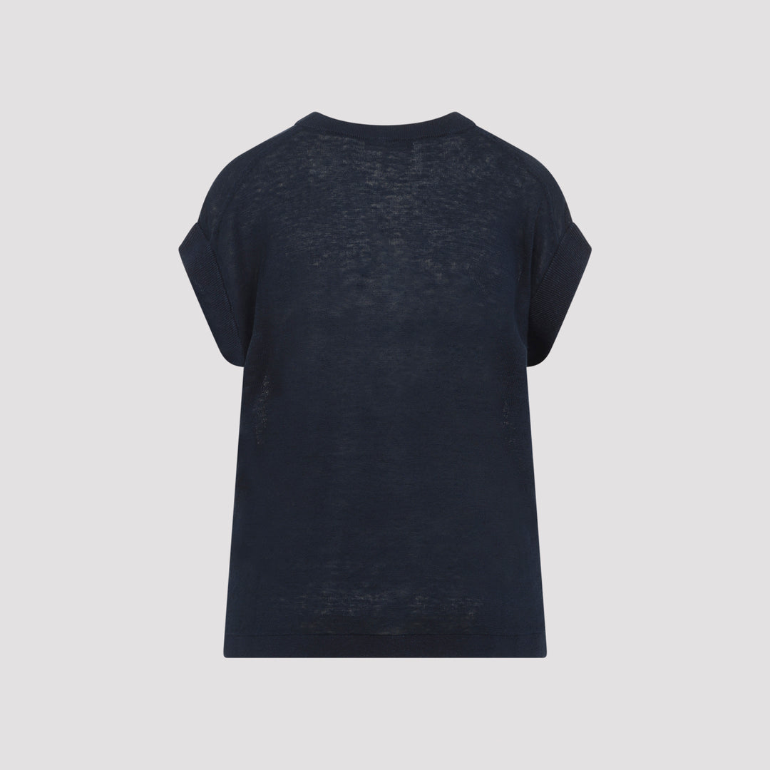 Max Mara`S Gilet - Blue | 76c7bd9a88e7b651a5777d0c5285358315cae50e