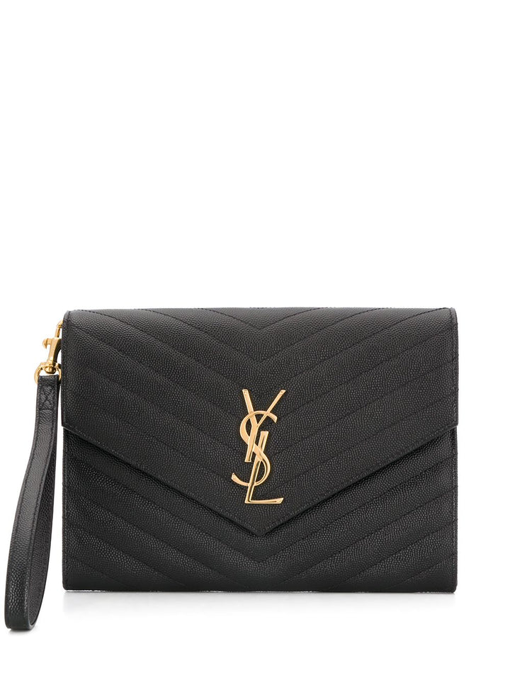 Saint Laurent Paris Clutches - Black | 2c00c257b51ac06205c0ee87aab0a71cef61db34