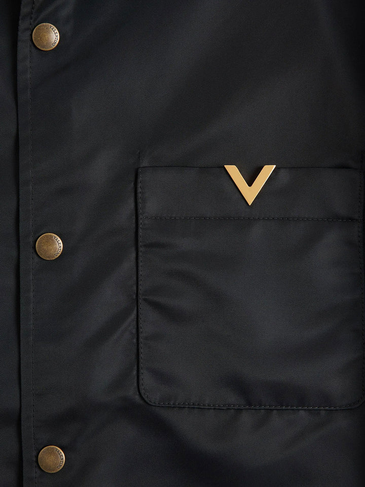 Valentino Garavani Shirt jackets - Black | c277348108fe5e349f41864a79ffe1c6b9b6df2b