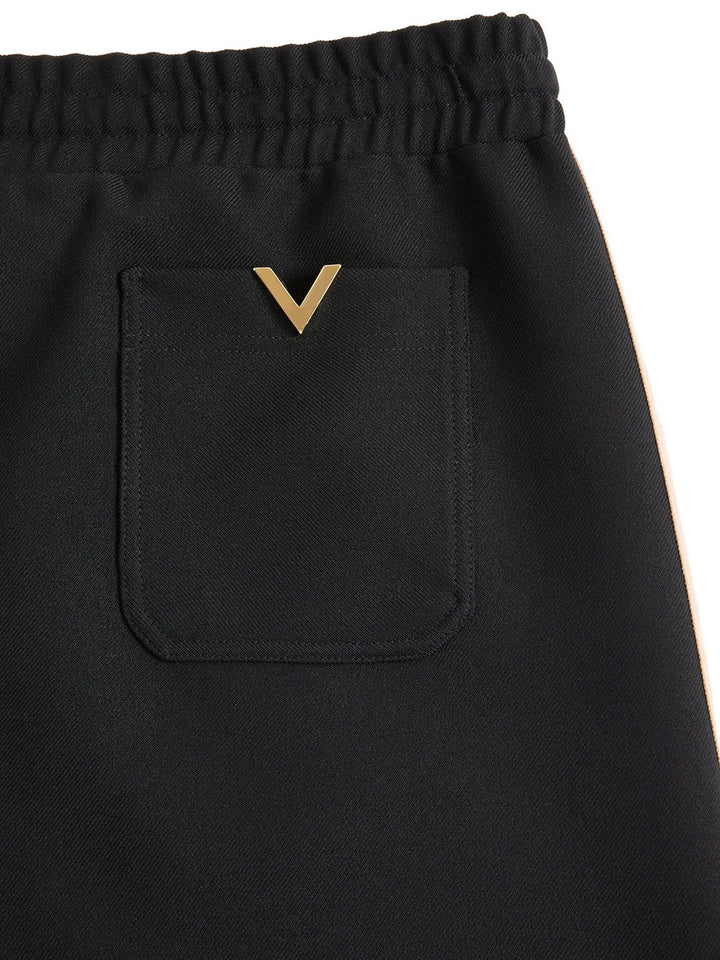 Valentino Garavani Track pant - Black | 07dd8281bfcc5a502c4fca33e702029d2f7cd234