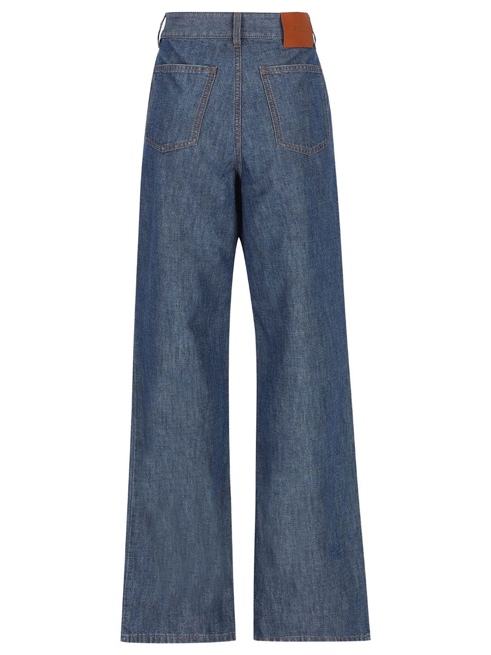 Fendi Wide leg - Blue | f52c10e1882d11d609c7e793fe1f5d7df31fa7dd