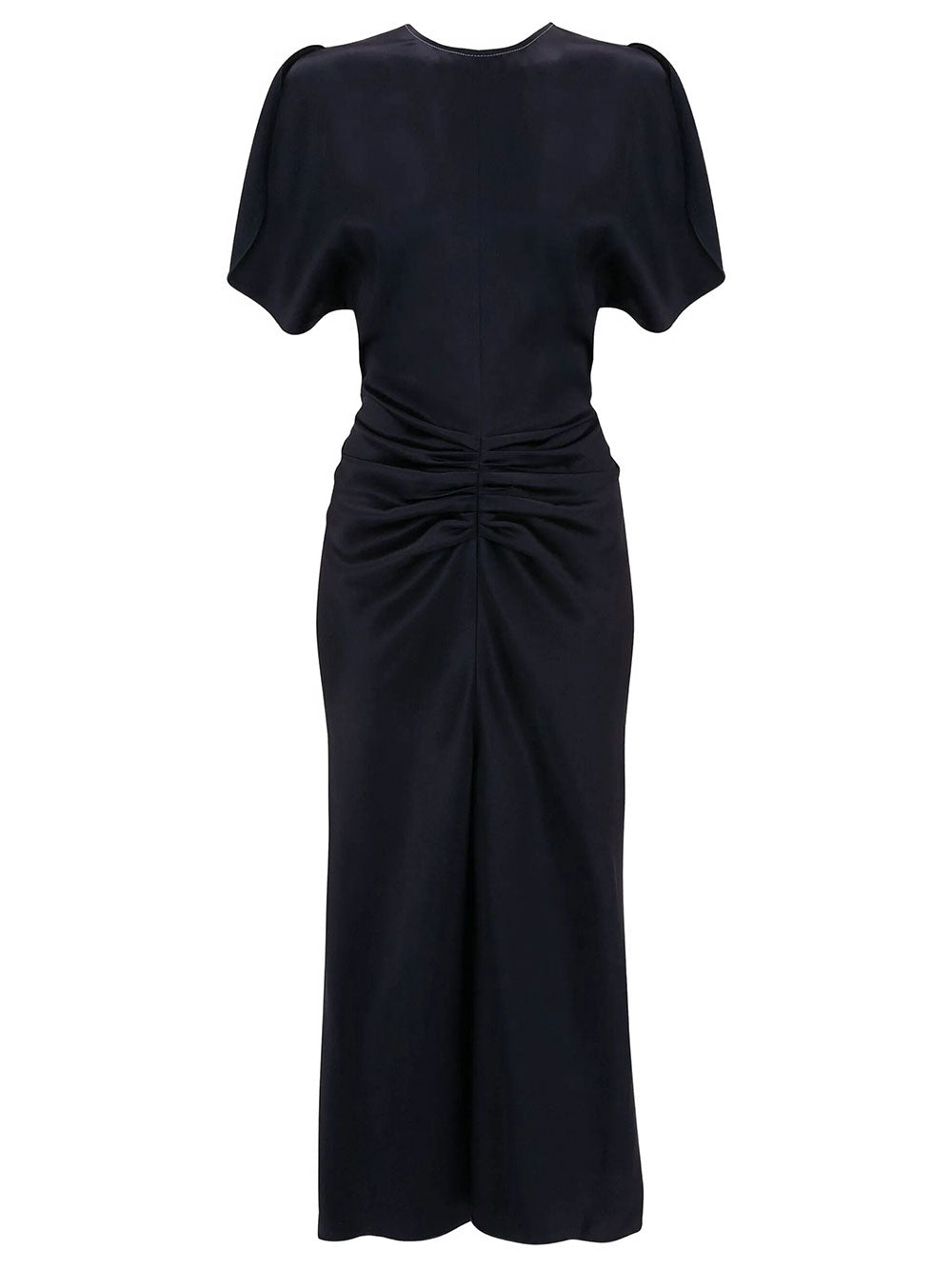 Victoria Beckham Midi dresses - Blue | 0b27de52e592e08cc7b7af52fa5314562afe2a5e