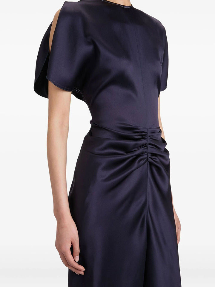 Victoria Beckham Midi dresses - Blue | 521d5c8d6fe6de0c8c3bbef79d6e97e6fc2c524f