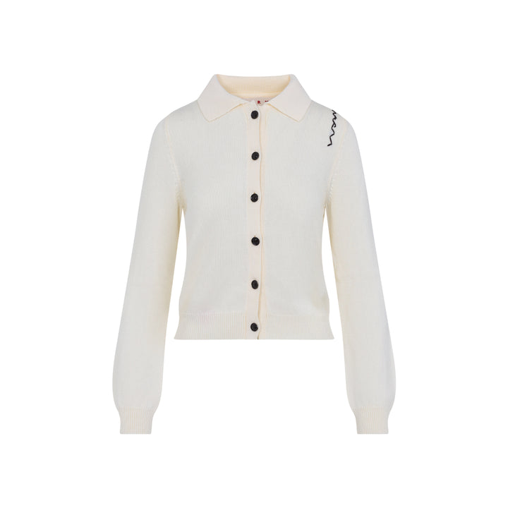 Marni Cardigan - White | a80ad2b7e8333dd24f9e683077f02035abcf720a