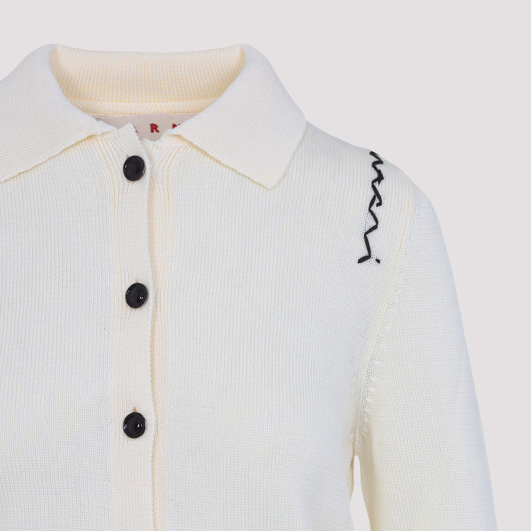 Marni Cardigan - White | bee308e86030fb46903e422f7afdab58d4fcbaf3