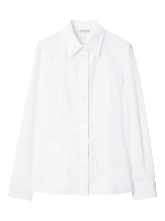 Eliza Cotton Shirt With Drop Waist