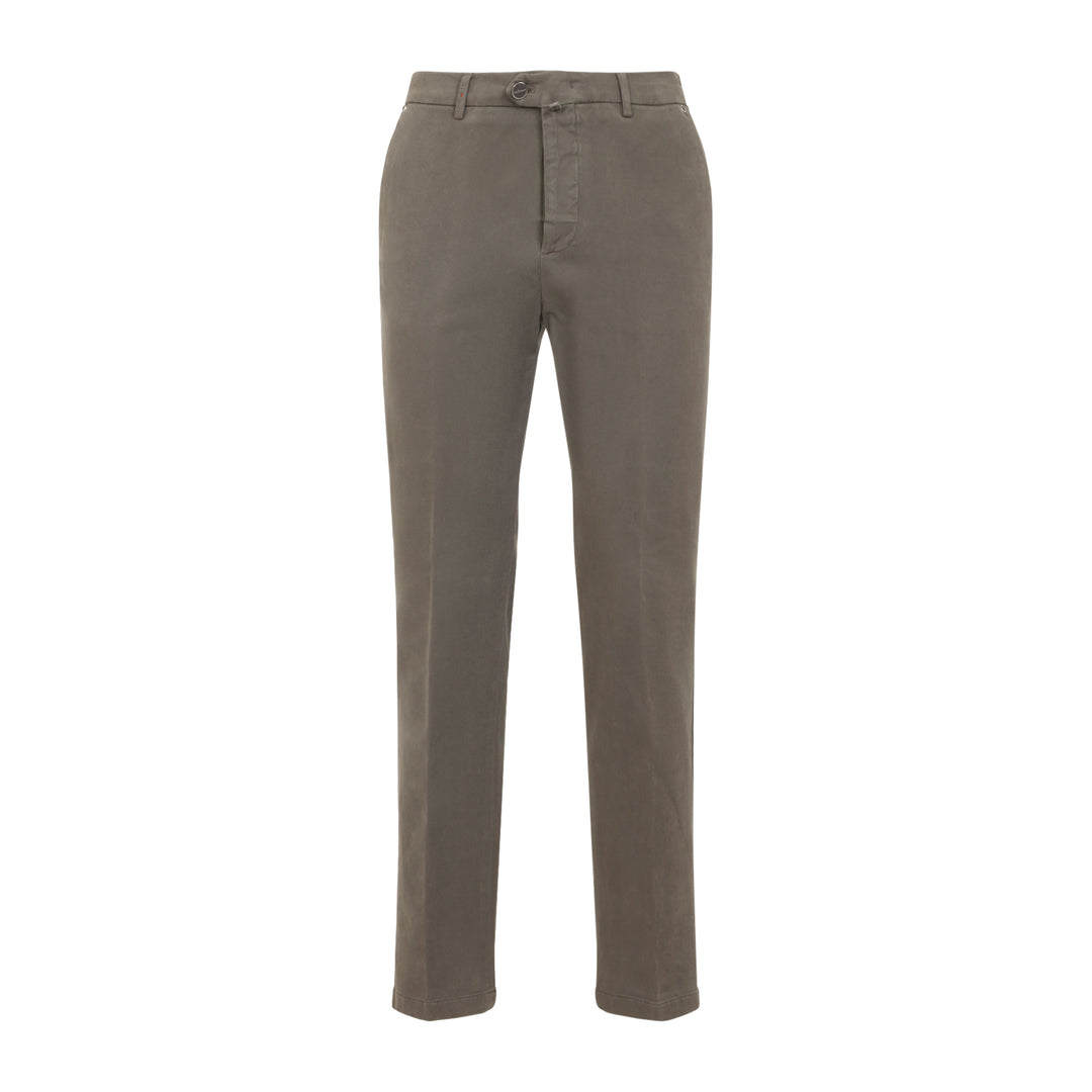 Kiton Regular & straight leg - Brown | e5ba418b23e526129f079bfb1805934e1e41f534