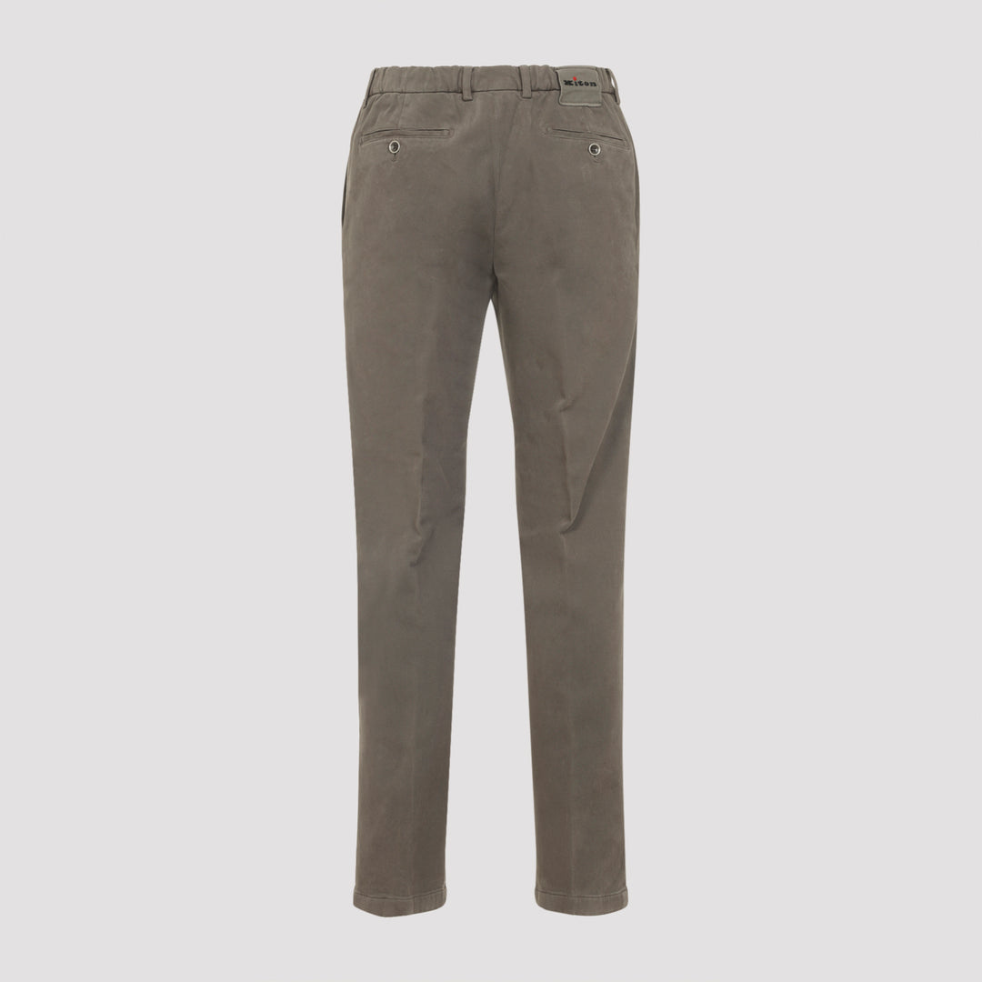 Kiton Regular & straight leg - Brown | c4b1b72ca8e4285577f34d1cee8f2b7ac78e77c2
