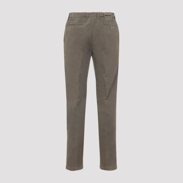 Kiton Regular & straight leg - Brown | c4b1b72ca8e4285577f34d1cee8f2b7ac78e77c2
