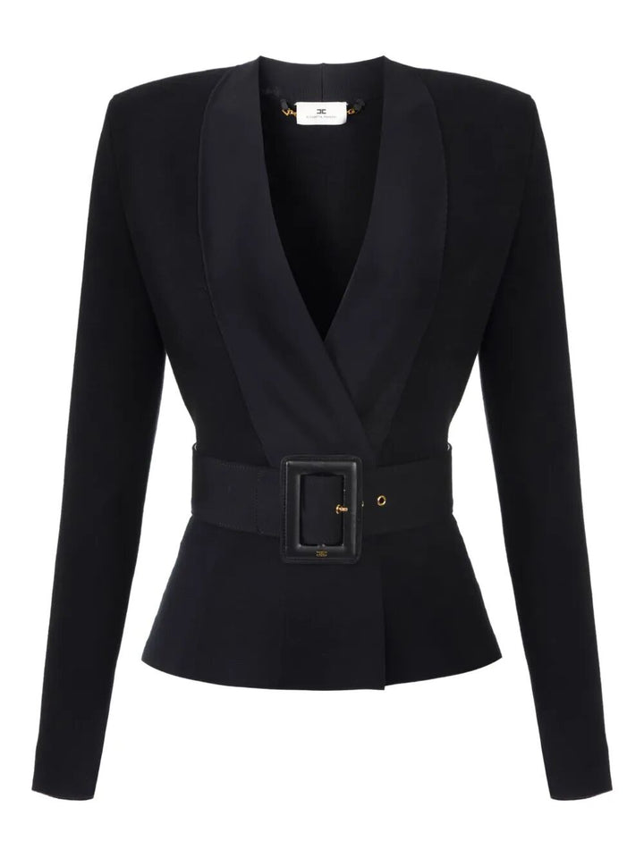 Elisabetta Franchi Blazer - Black | 2282b11f3164b25755d5d51c7d541878a0de8855
