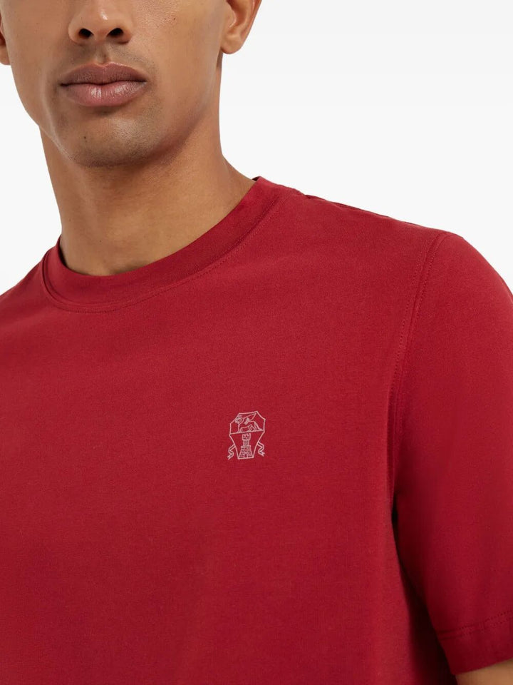 Brunello Cucinelli T-shirts - Red | cc3072b99767909476d73ea2a1a272776327254a